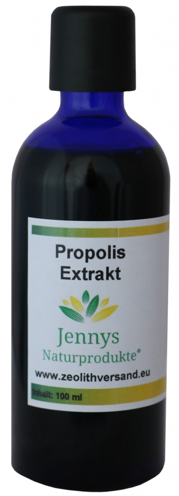 Bild 1 von Propolis Extrakt 100 ml in Blauglasflasche