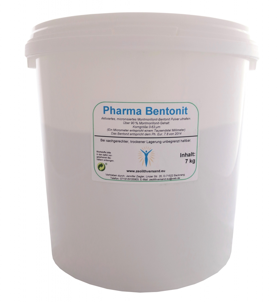 Bild 1 von Bentonitpulver Pharmaqualität 7 kg